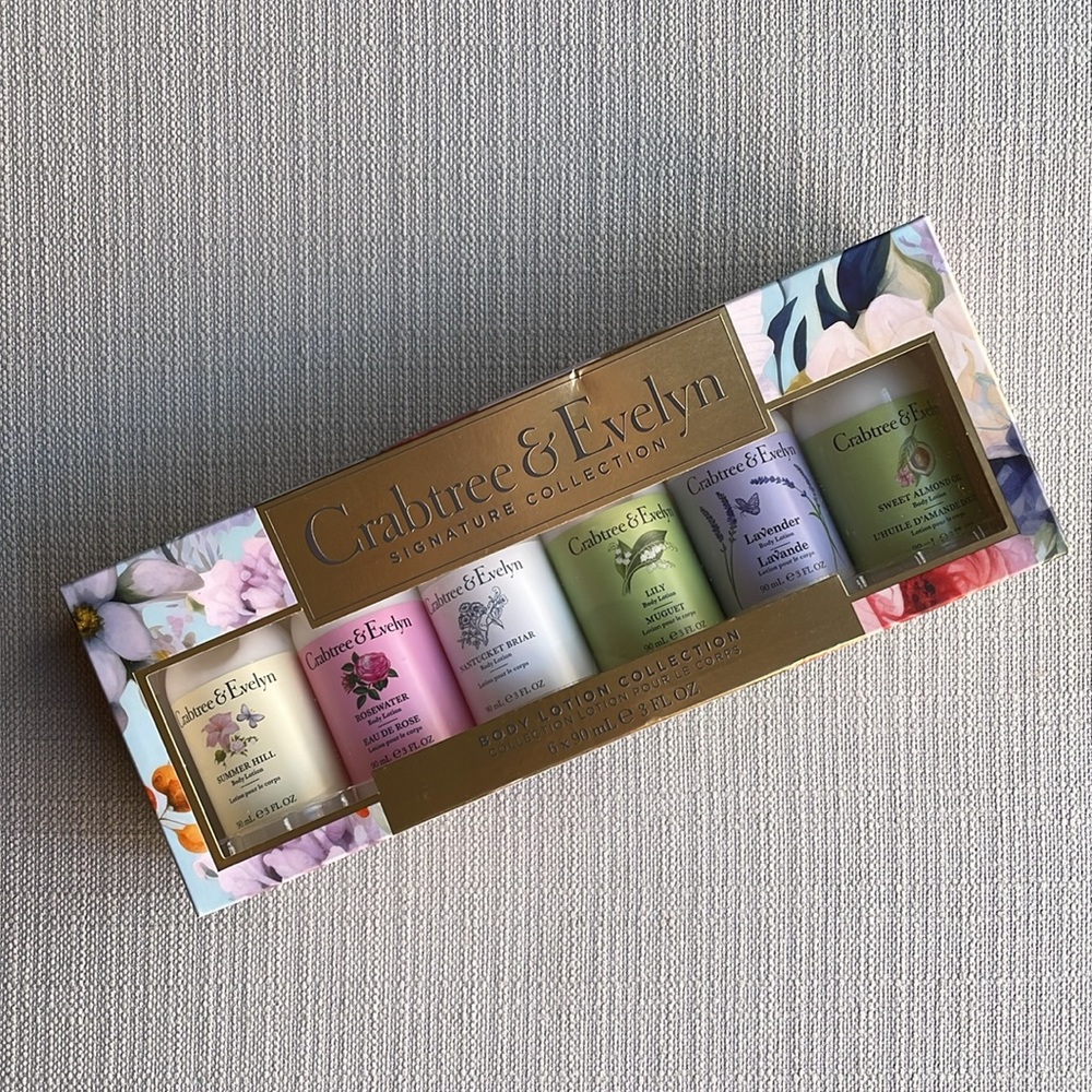 CRABTREE & EVELYN Body Lotion travel set Collection